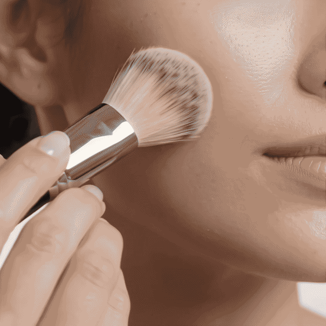 Livingbright Make-up Spiegel Draaibaar Halfrond - Wit